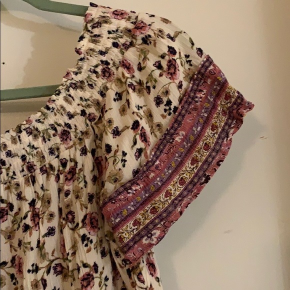 ๐ค$8 or 3 for $20 Jolt Girls peasant top multi color size L - Picture 3 of 5